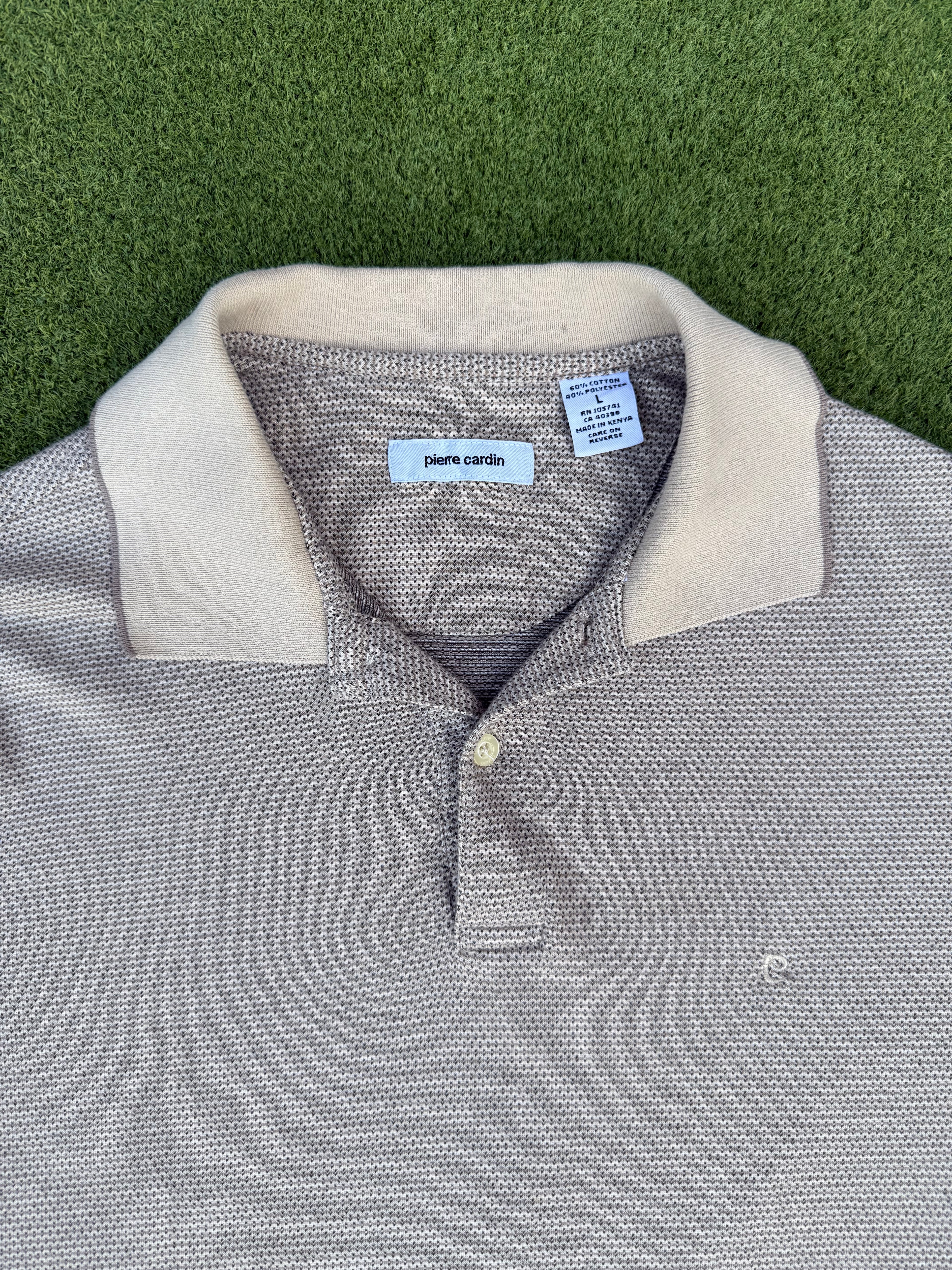 Pierre Cardin Cream Golf Polo